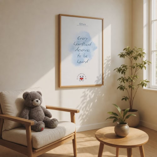 poster - every heartbeat deserves to be heard